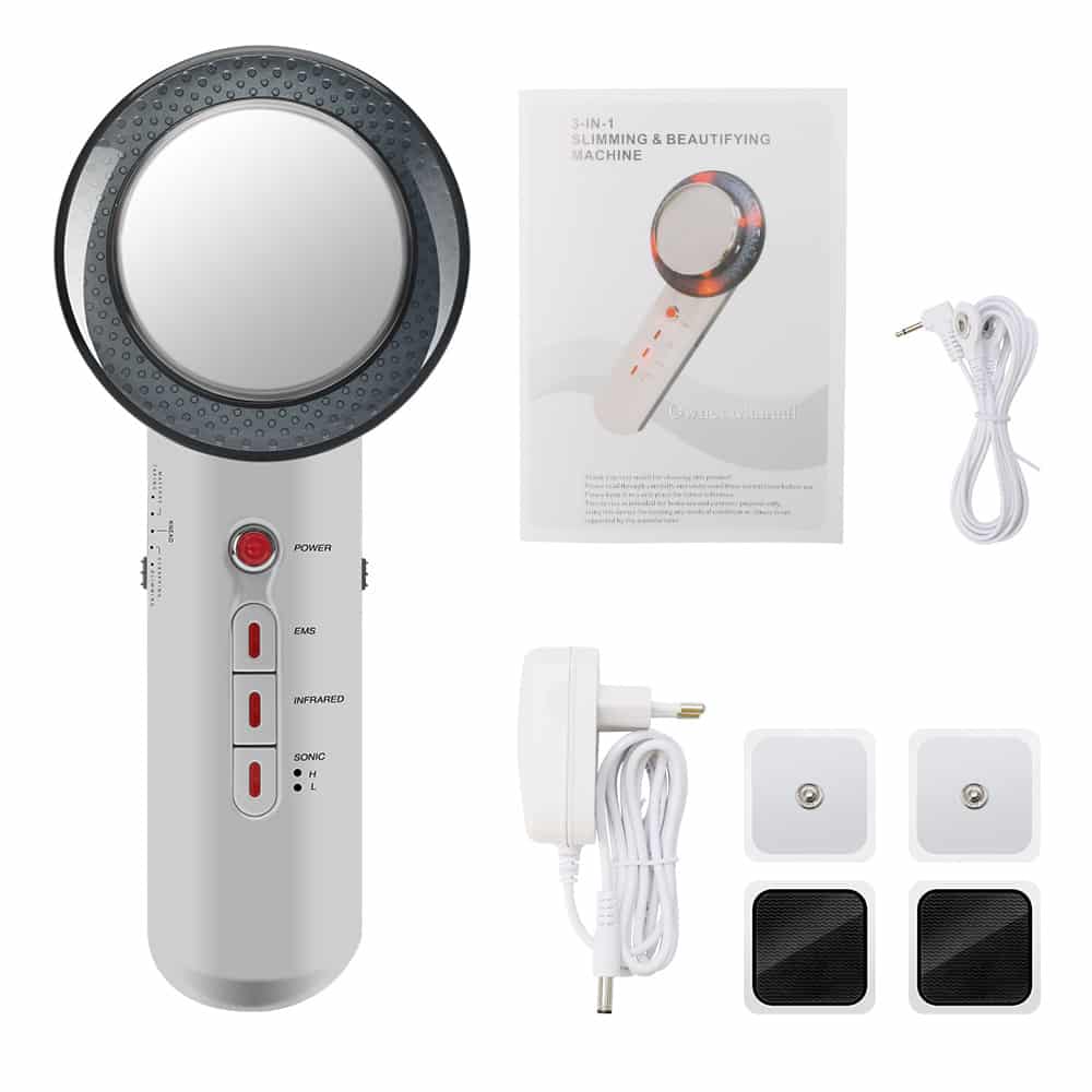 3 in 1 EMS Face Lift Multifunction Beauty Ultrasonic Massager Weight Loss Instrument Infrared Body Slimming Machine插图9