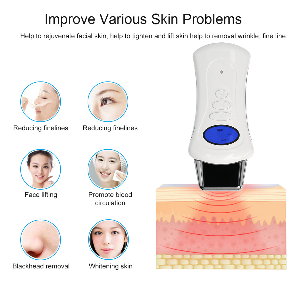 Bio-microcurrent Rechargeable USB Multi-function Beauty Equipment Microcurrent Face Lift Beauty Device Galvanic Spa Machine插图5