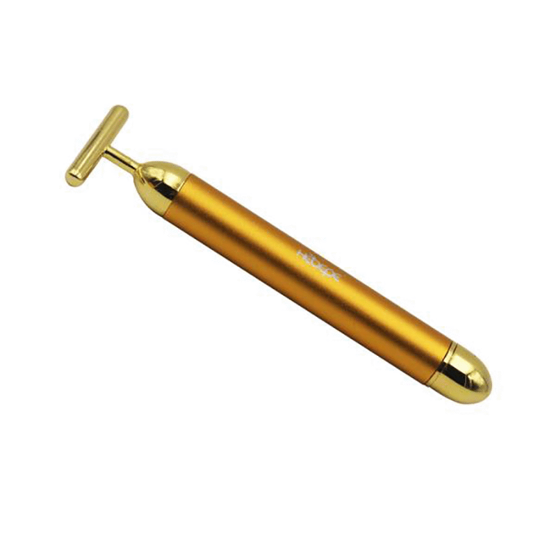 Electric 5 in 1 Face Lifting Device Body Skin Care 24K Gold Facial Massager Roller High Frequency Vibrating Beauty Bar插图4