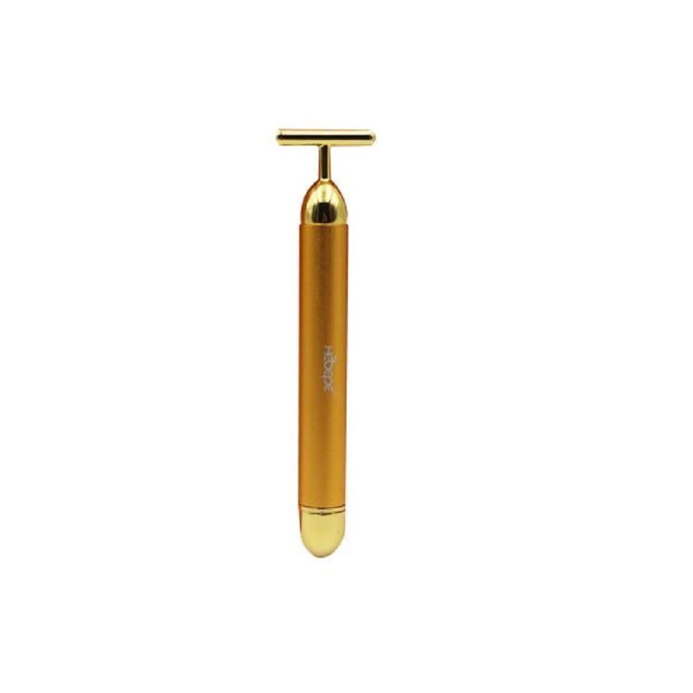 Electric 5 in 1 Face Lifting Device Body Skin Care 24K Gold Facial Massager Roller High Frequency Vibrating Beauty Bar插图5