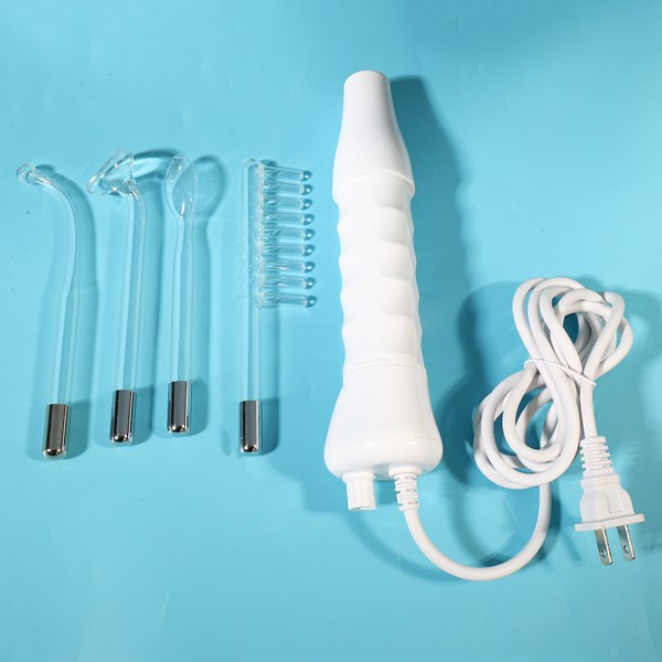 4-in-1 Beauty Massage Vibrator Therapy Galvanic Portable High Frequency Facial Machine High Frequency Wand插图8