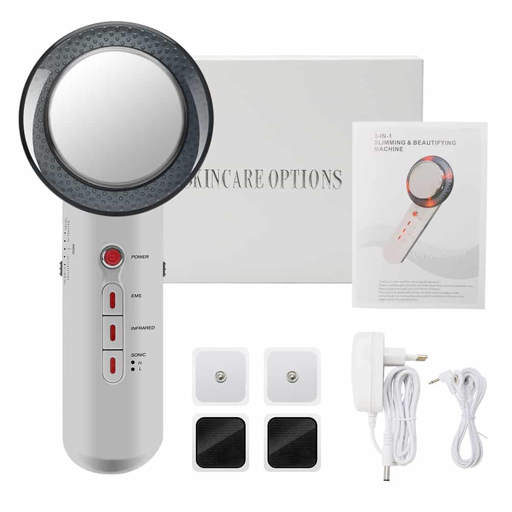 3 in 1 EMS Face Lift Multifunction Beauty Ultrasonic Massager Weight Loss Instrument Infrared Body Slimming Machine插图7