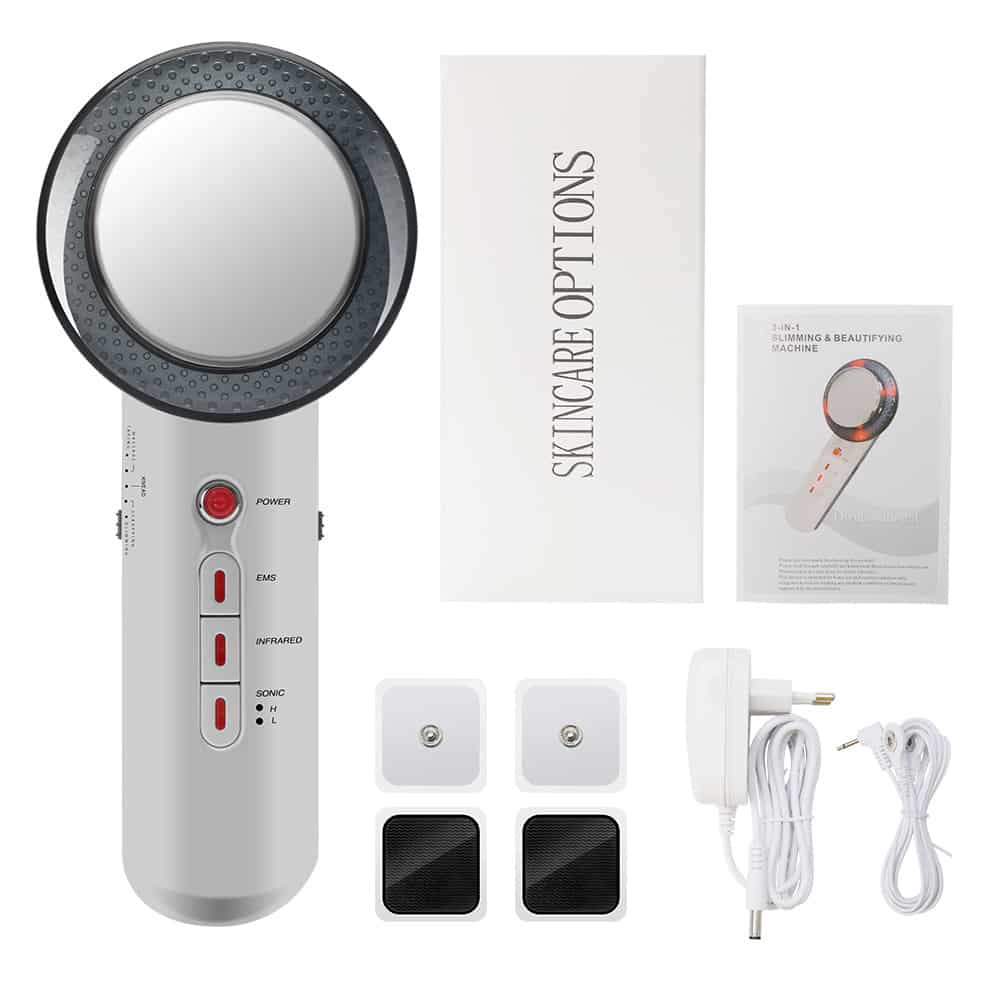 3 in 1 EMS Face Lift Multifunction Beauty Ultrasonic Massager Weight Loss Instrument Infrared Body Slimming Machine插图8