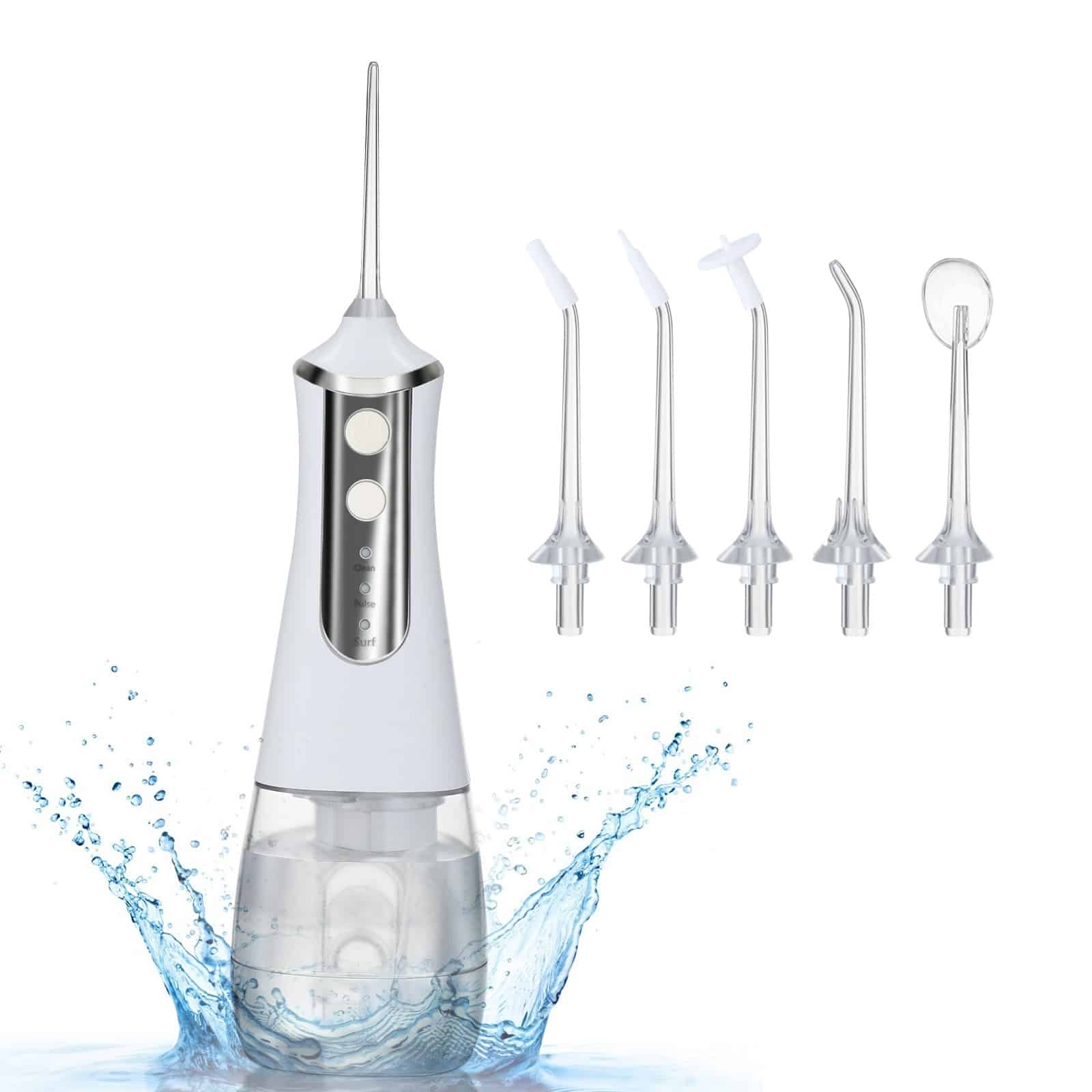 5 in 1 Home Portable Scaler Electric Ultrasonic Waterproof Cordless Flosser Clean Teeth Customized Flosser插图11