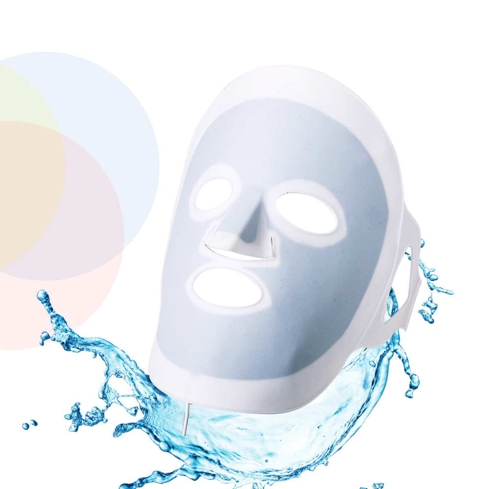 3&7 Color Portable Rechargeable Electric Photon Therapy PDT Facial Masks Light Skin Beauty Silicon Led Face Mask插图6