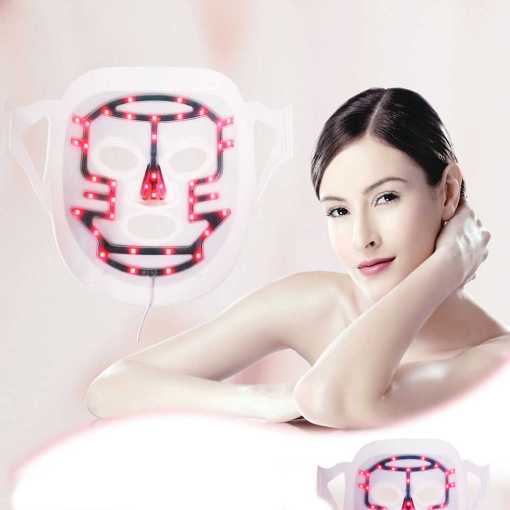 3&7 Color Portable Rechargeable Electric Photon Therapy PDT Facial Masks Light Skin Beauty Silicon Led Face Mask插图3