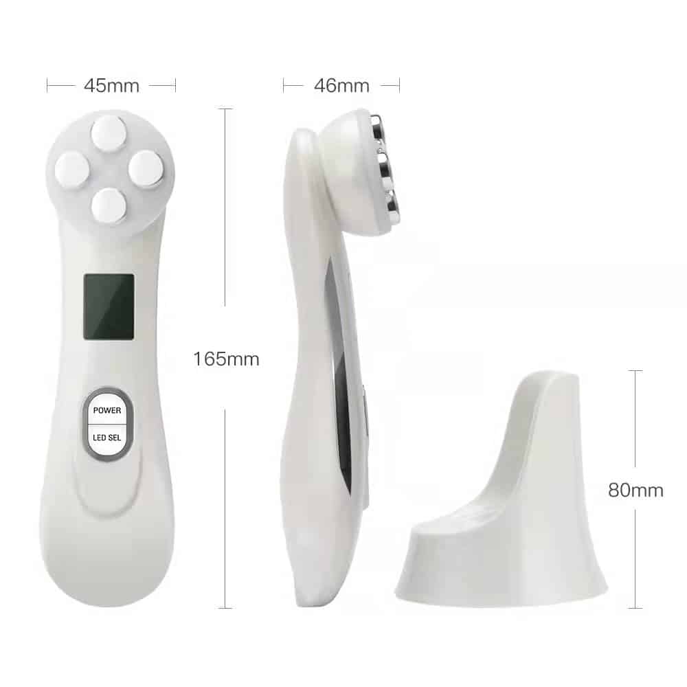 5 in 1 Multifunctional Skin Care Anti-Wrinkle Face Lift Tightening EMS Photon Therapy Facial Massager RF Beauty Device插图3