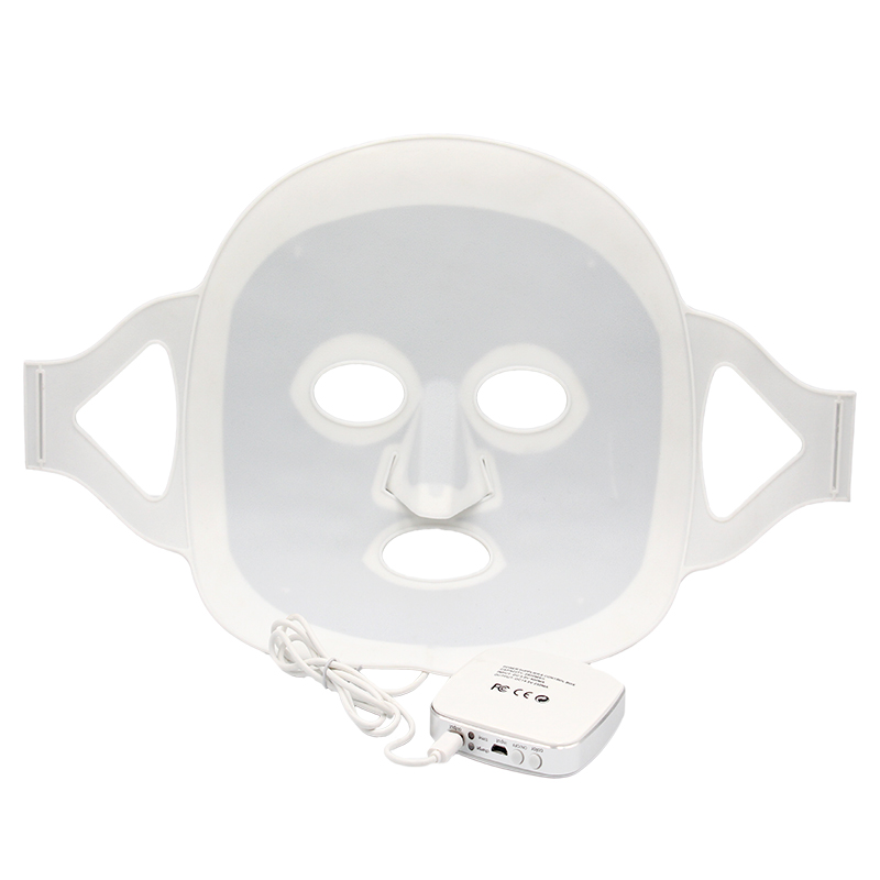 3&7 Color Portable Rechargeable Electric Photon Therapy PDT Facial Masks Light Skin Beauty Silicon Led Face Mask插图4
