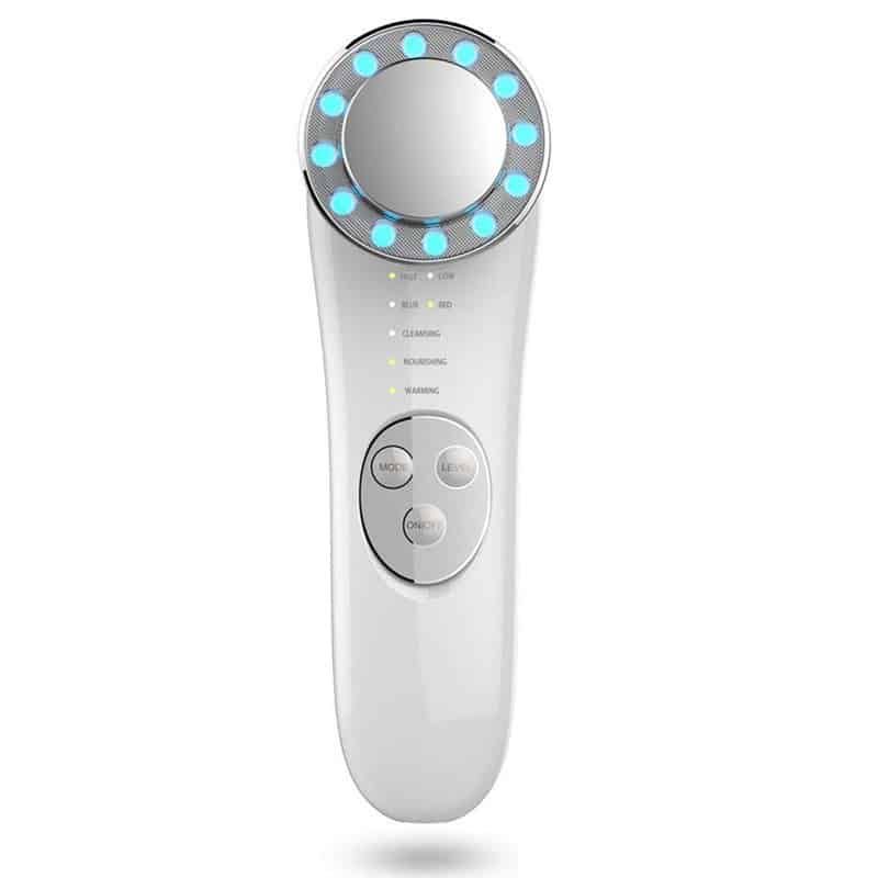 Home Use 5 in 1 Multifunctional Light Skin Care Device Microcurrent Ion Heat Lift Firming Face Massage Beauty Equipment插图