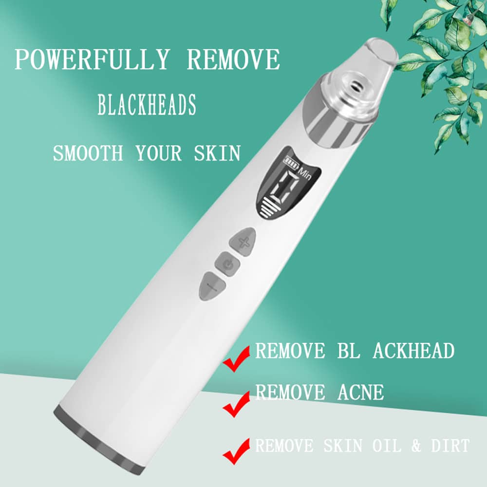 5 in 1 Nose Strip Blackheads with Vacuum Suction Electric Face Cleaner Skin Beauty Acne Pore Vacuum Blackhead Remover插图