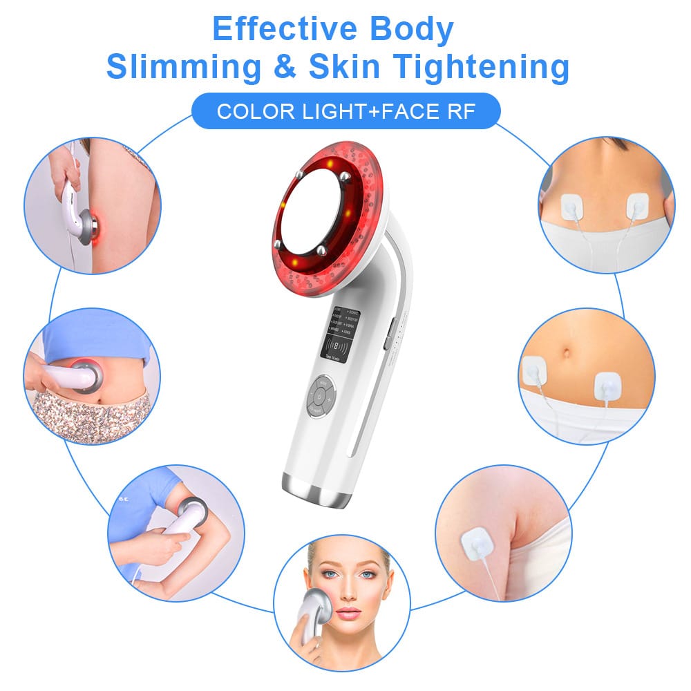 OEM 8 in 1 Ultrasonic Cavitation Weight Loss Light Technology Skin Tightening Face Lift RF Beauty Body Slimming Machine插图5