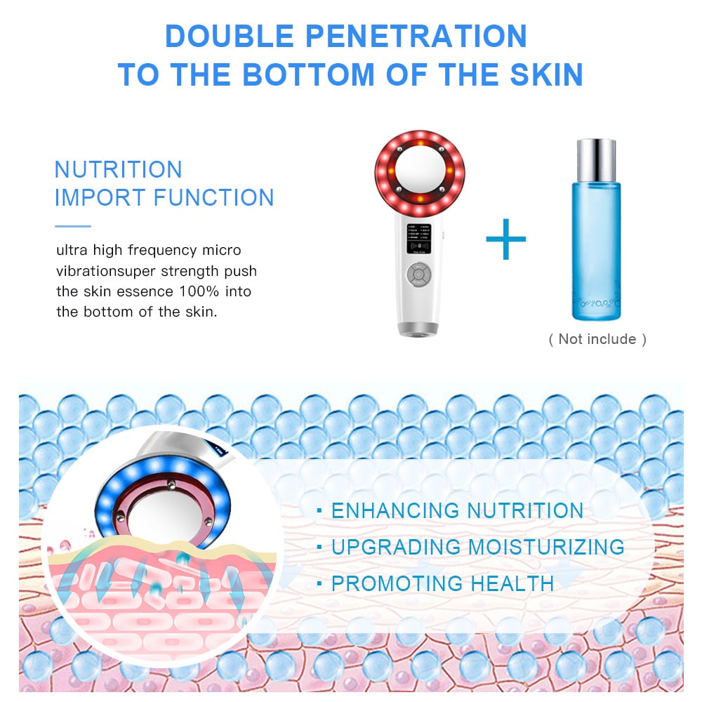 OEM 8 in 1 Ultrasonic Cavitation Weight Loss Light Technology Skin Tightening Face Lift RF Beauty Body Slimming Machine插图9
