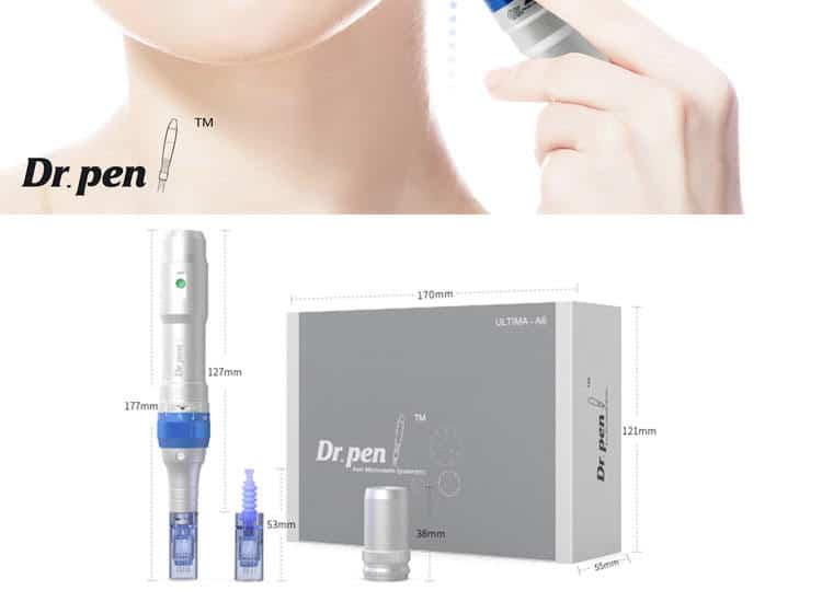 Wireless Professional Nano MTS Derma Roller Needles Beauty Skin Care Cartridges A6 Microneedling Pen Electric Dr Pen插图4
