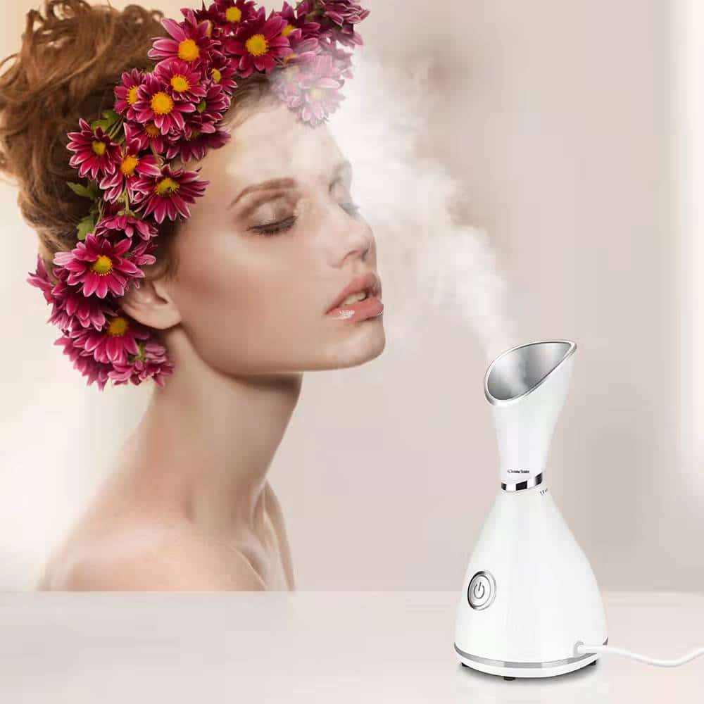 Electric Beauty Home Use Humidifier Hot Selling Amazon Spray Spa Nano Mist Face Steamers Custom Ionic Facial Steamer插图13