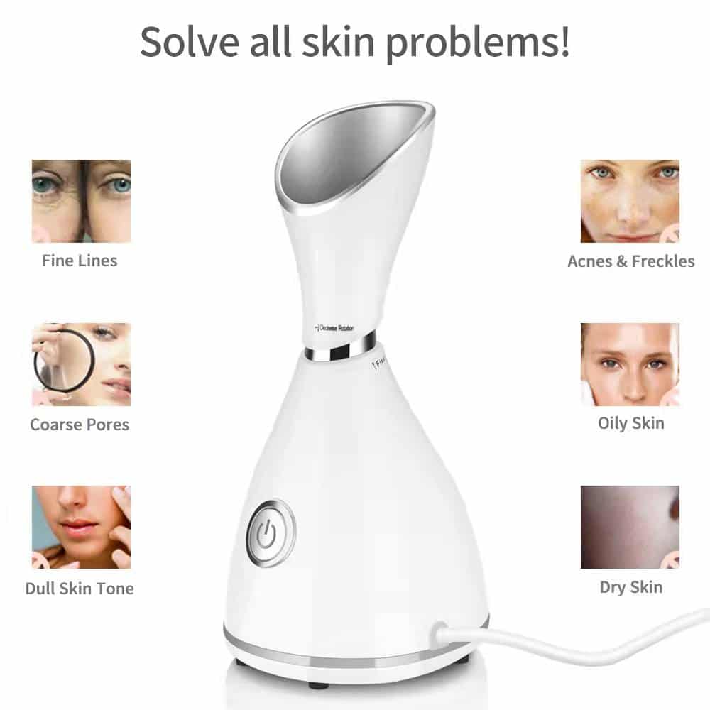 Electric Beauty Home Use Humidifier Hot Selling Amazon Spray Spa Nano Mist Face Steamers Custom Ionic Facial Steamer插图14