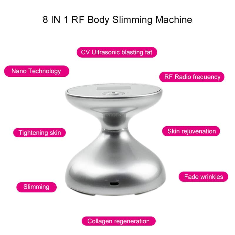 Fat Burning Device Ultrasonic Cavitation LED Light Technology Lift Beauty Radio Frequency Body Slimming Machine插图2