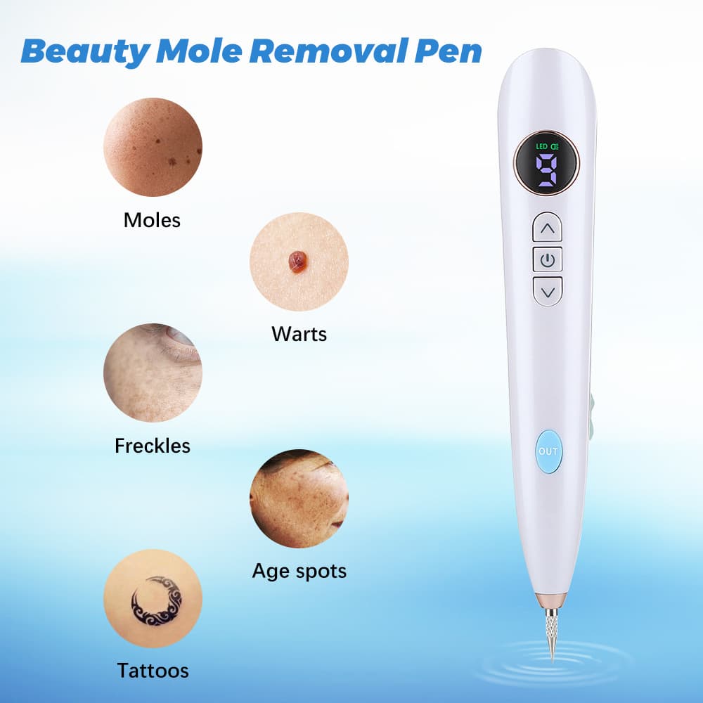 LCD Display Skin Beauty Care Laser Plasma Pen Mole Tattoo Freckle Removal Pen插图7