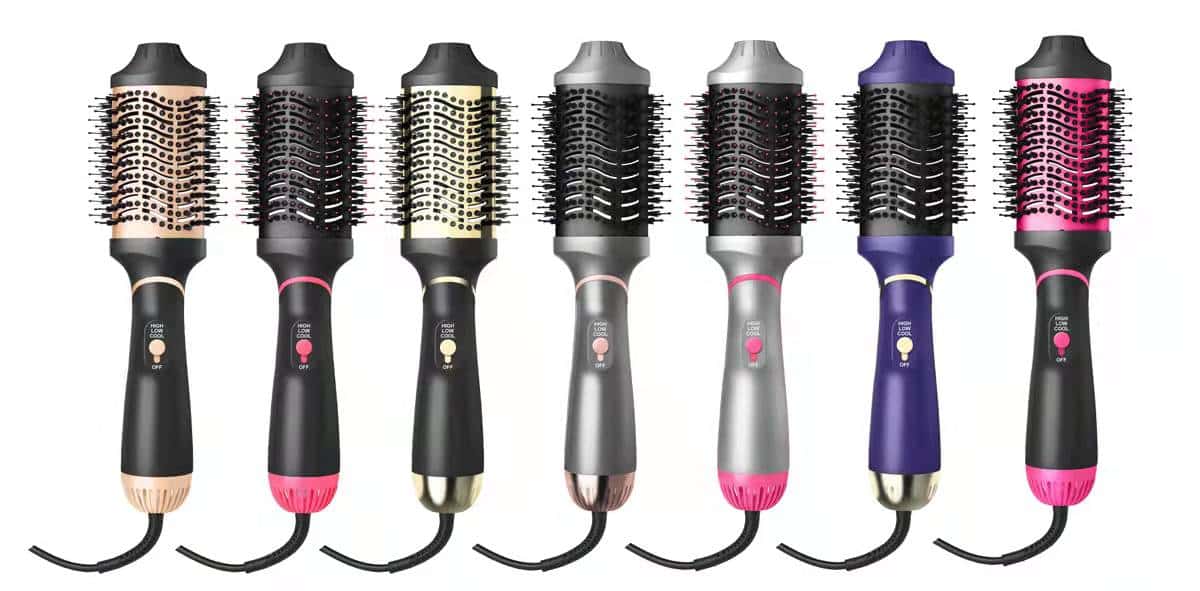 Professional One Step Dryer Volumizer Hot Air Brush Hair Dryer Brush for Salon Negative Ion Ceramic Electric Blow Dryer插图3