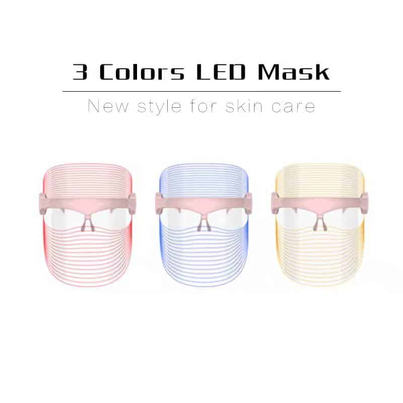 Hot Selling Acne Treatment Mask PDT Machine Custom 3 & 7 Color Facial Beauty Therapy Skin Care Led Light Mask插图1