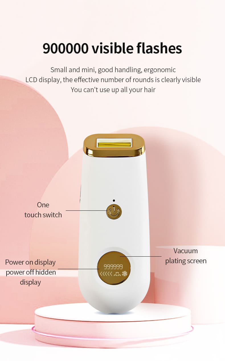 New Factory Facial Skin Rejuvenation Crystal Laser Hair Removal Machine Home Use Laser Derive IPL Hair Removal插图5